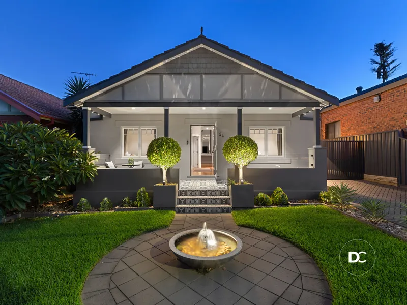 A light filled haven of privacy, space and style