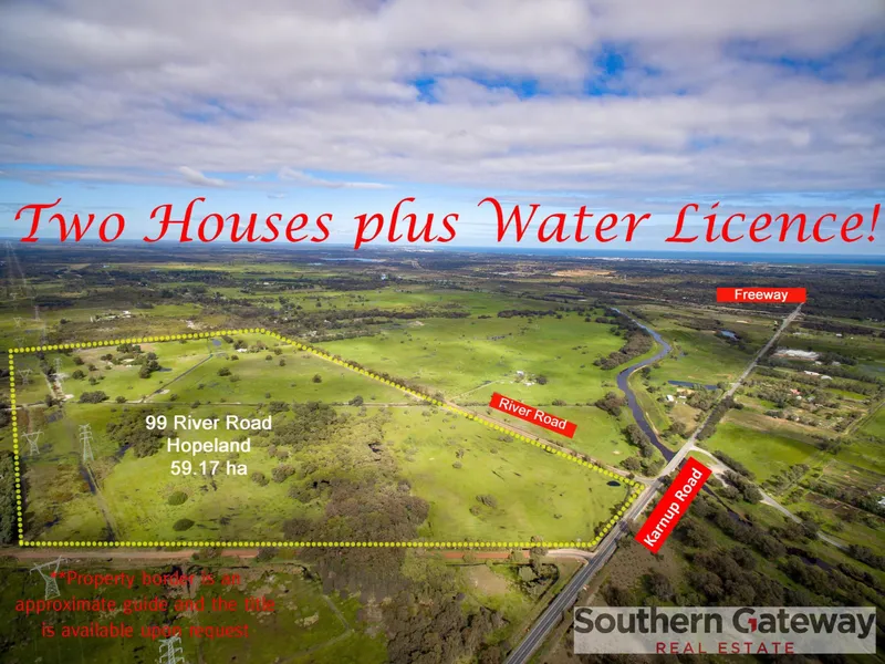 PRIME LAND, LOCATION & LICENSED BORE