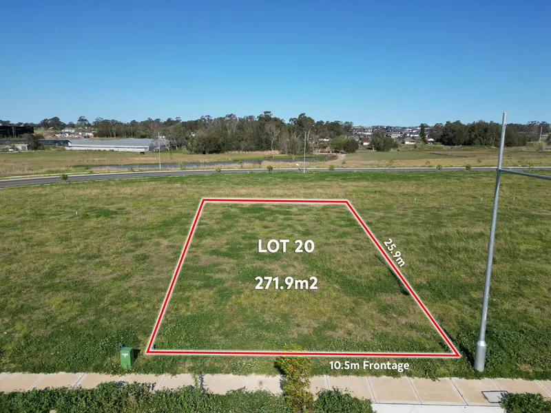 Discover Your Future Home Site at Lot 20, 149 Ingleburn Road, Leppington