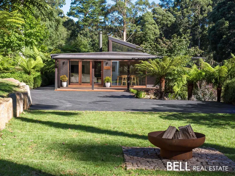 **Under Contract *** Contemporary Transformation Creates Luxurious Hills Home only 50 Minutes from the City