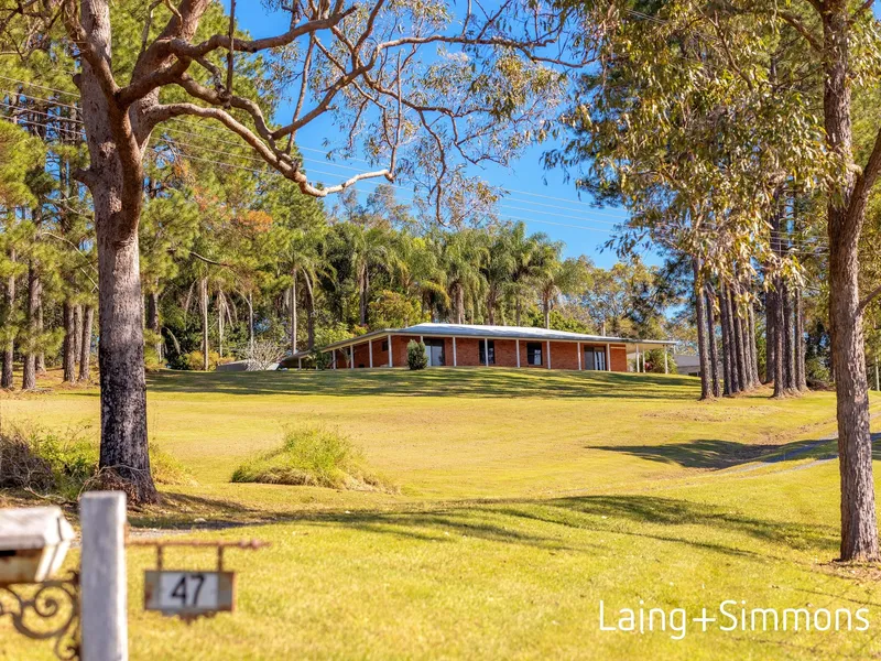 Acreage Living with Commanding Views.....