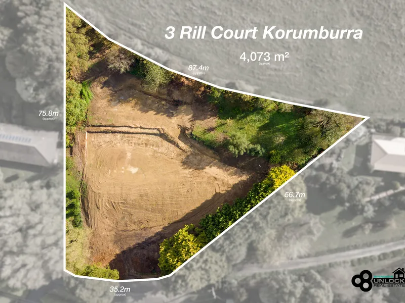 Rare 1 Acre Block in Sought After Location