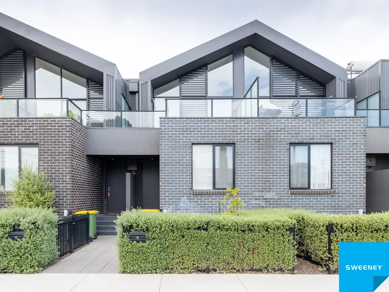 Modern design, funky three-bedroom home