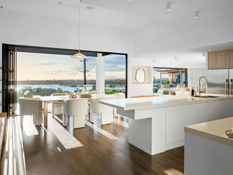 Architectural Masterpiece with Exquisite River and Ocean Views