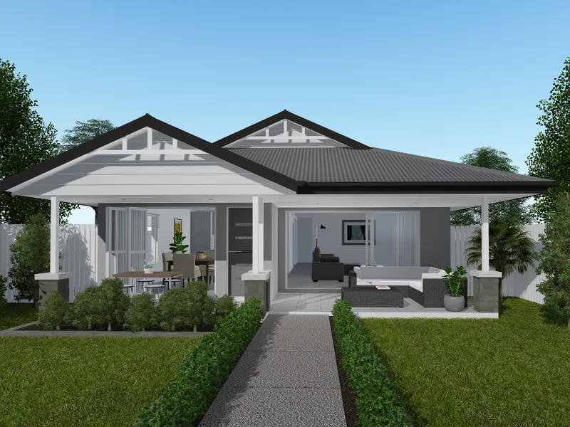 Fantastic custom designed home for a unique lot at North Shore !