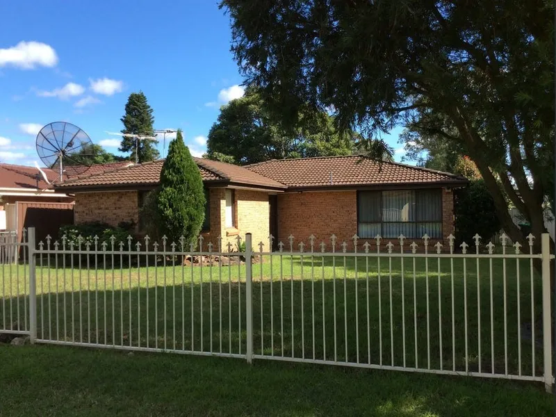 Comfortable three-bedroom family home