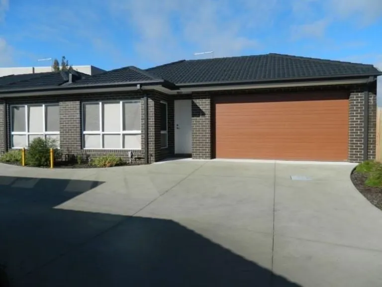 3 bedrooms, 2 bathrooms and a double garage