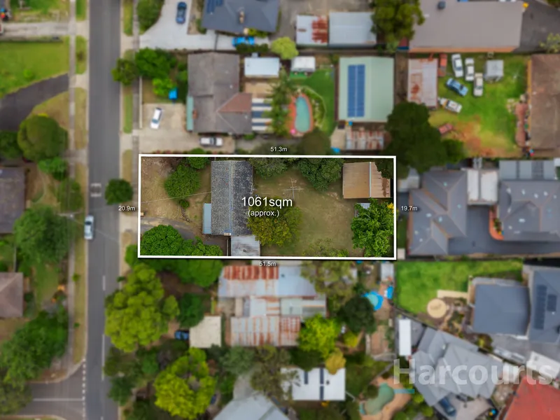 1061sqm of Development Potential 