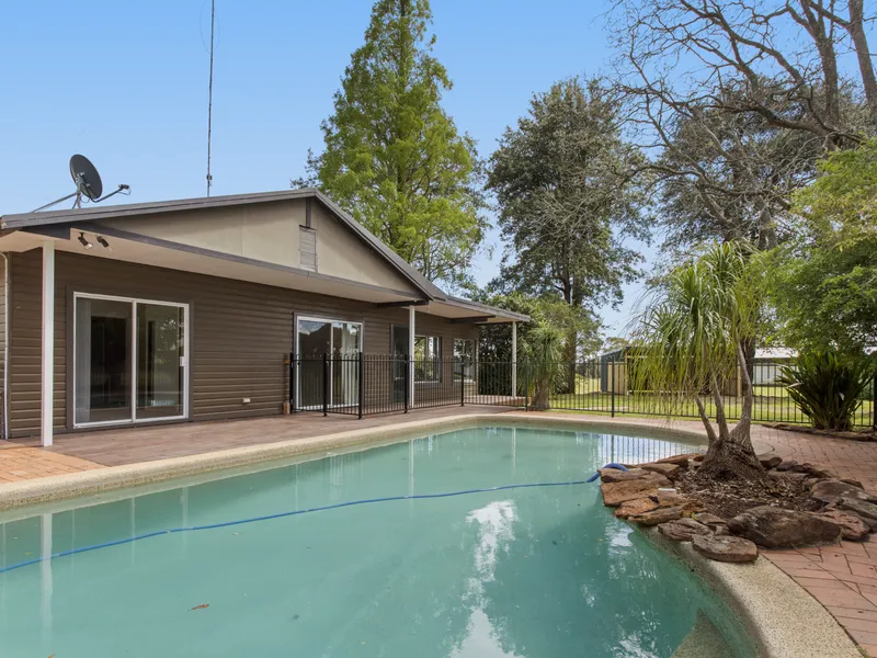 Rural living with a resort feel...