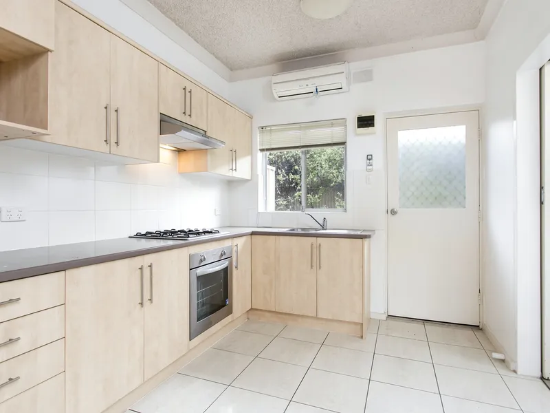 Surprisingly Quiet Ground Floor 2 Bedroom Unit with Plenty of Space