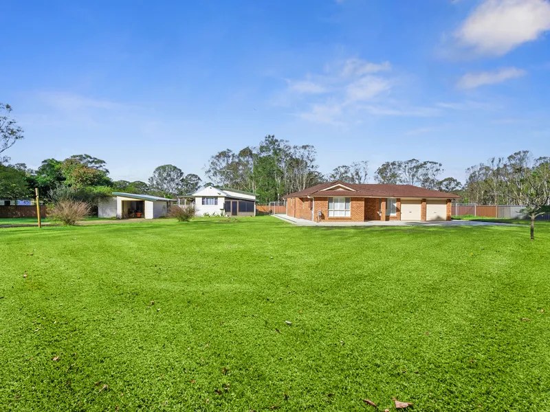 Prime 5 Acre Property Offers 2 in One Package