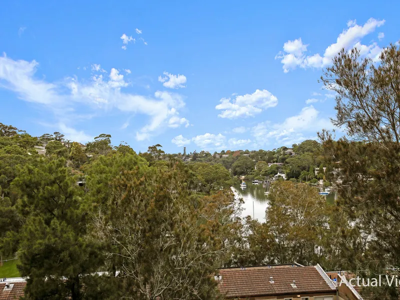 Large one bedroom apartment with water view