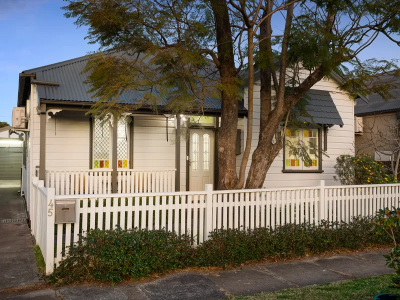 Irresistible Charm, Contemporary Updates & Studio Retreat in a Prized Street