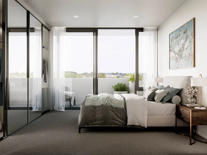 East facing corner penthouse with the best view