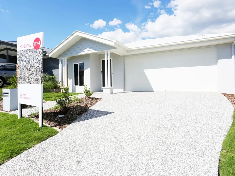 Modern family home with ducted air conditioning