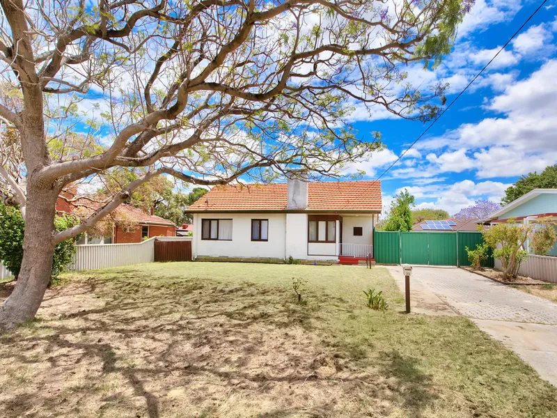 Newly painted and polished floor boards