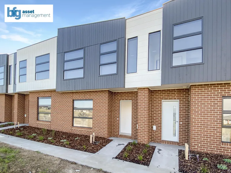 Brand New 3 Bedroom Townhouse With Double Garage- Be The First Tenant