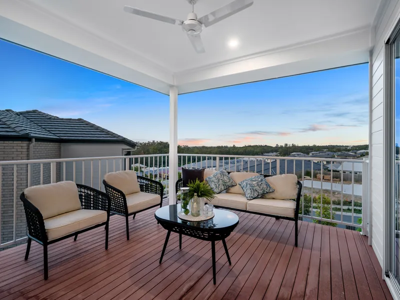 Magnificent views from the deck