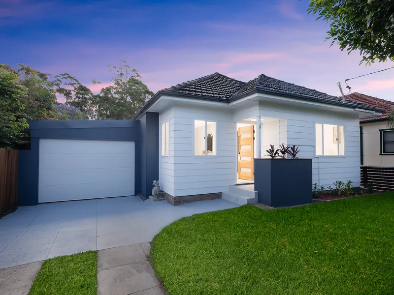 A newly revived ultra-contemporary retreat with a rear guest studio