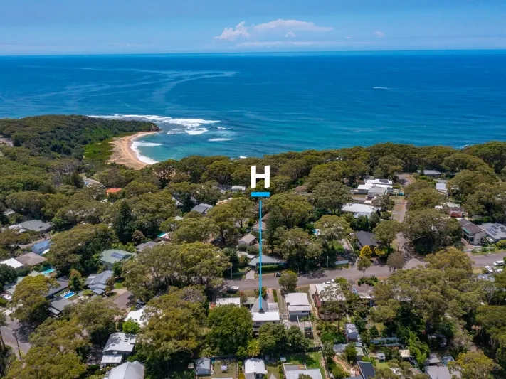 First time on market - 450m from secluded beach.