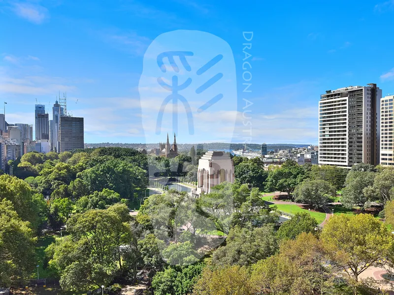 Hyde Park View ,North Facing 2 Bedroom + Study Apartment On Top of the Museum Station in the heart of the CBD.