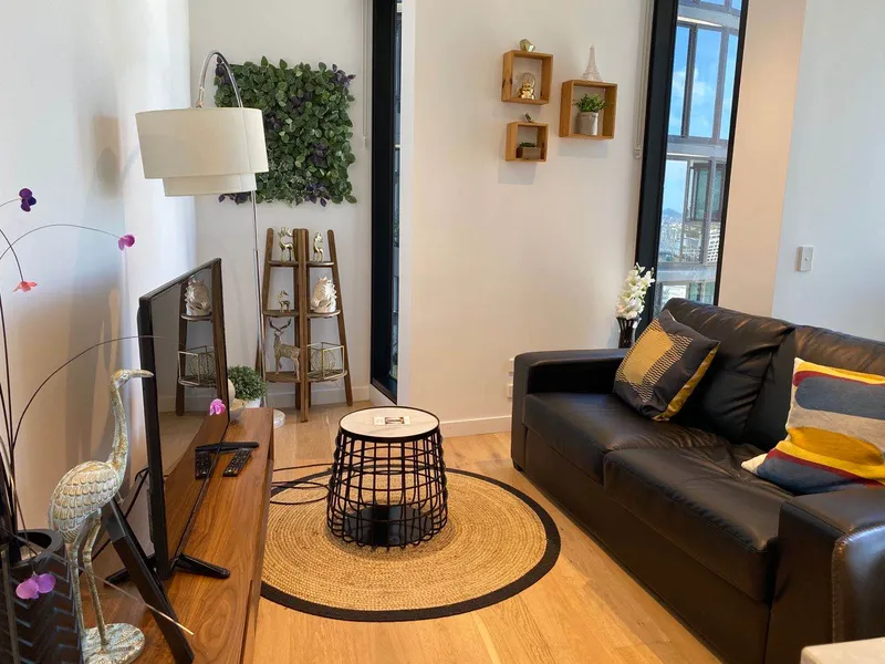 Move in Now! Fully Furnished, Story Bridge View, Northeast facing Luxury Apartment 