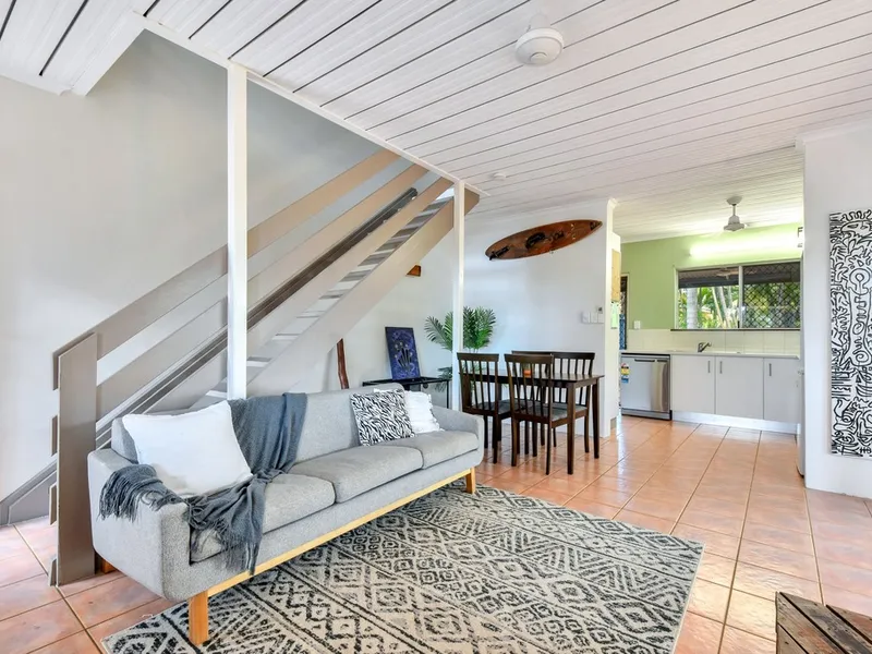 Unique side boundary townhouse with huge yard!