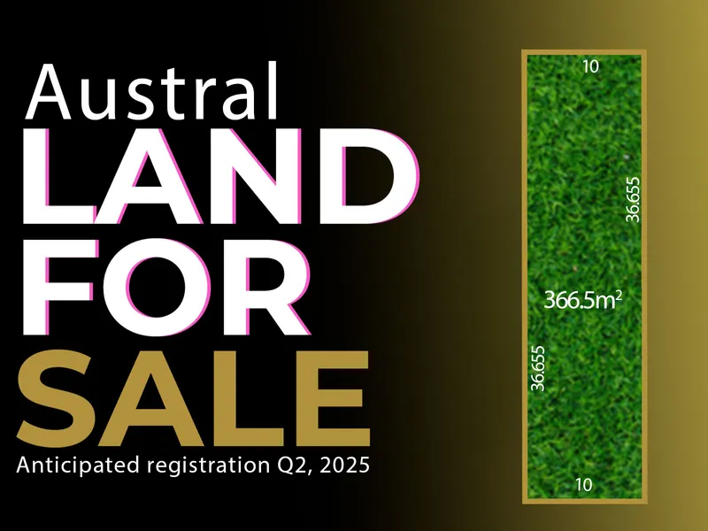 Land and For Sale - Anticipated registration Q2, 2025