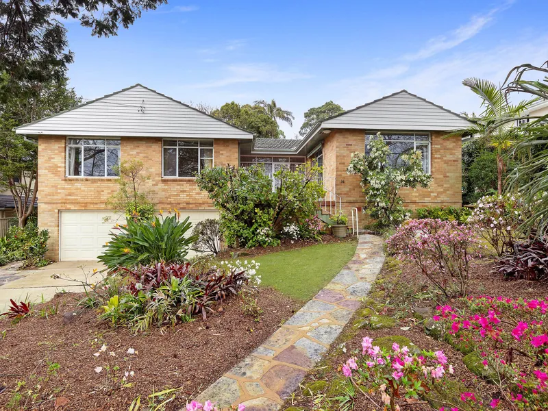 First time offered, solid well designed full brick home bursting with possibility