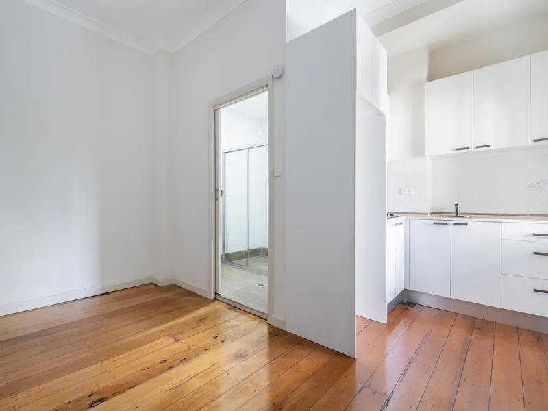 Bright and airy studio apartment