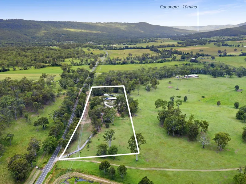 5 Acres in Boyland with a big home in a great location for access to everywhere. 