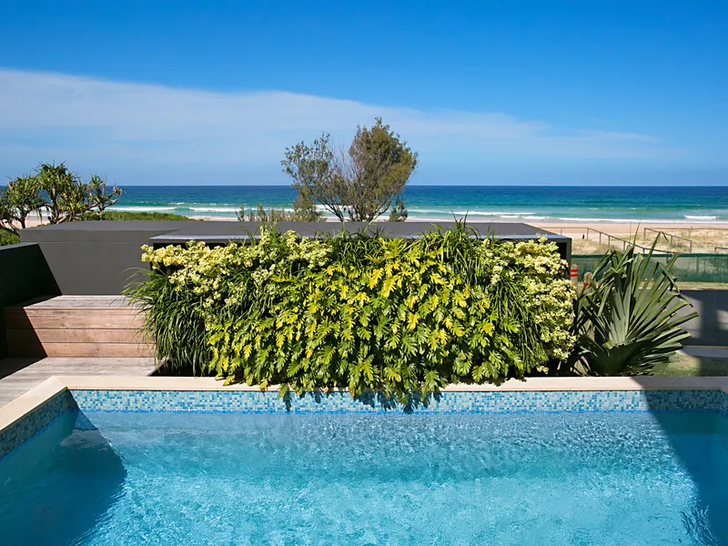 Full Ground Floor Apartment Directly Opposite the Beach, with Own Private Pool