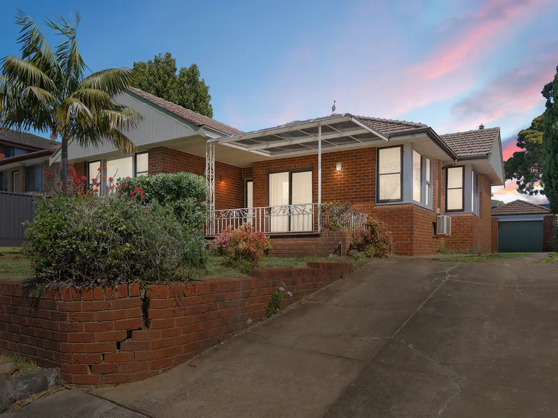 Solid brick home with Newly built granny flat