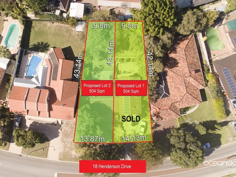 Green Titled 504 Sqm Rare Lot. (Finance fallen over Lot 2 available be quick!!)