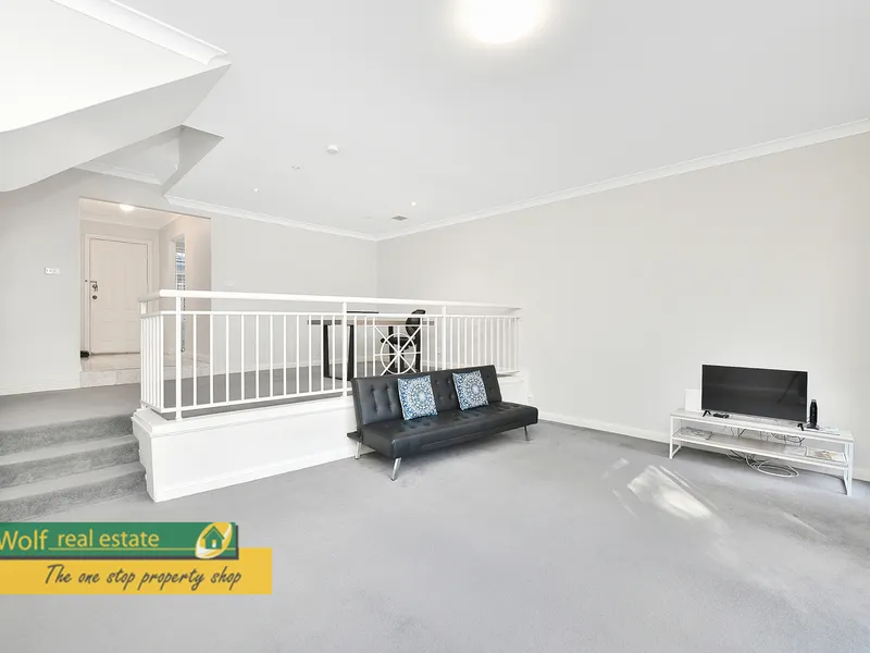 Excellent Location, North Facing Full Brick Split-Level Townhouse, 3 Bed w/ BuiltIns, 3 Bath, LUG & Car Port