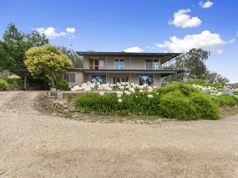 Off the grid living on forty-four acres