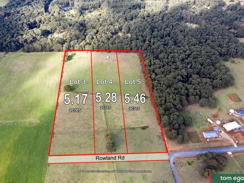 Selling now- 5 acre allotments.