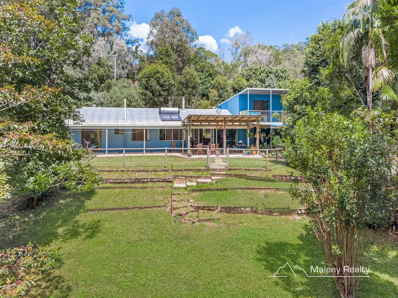 UNDER CONTRACT CONDITIONALLY - CONTACT AGENT - IT ALL ADDS UP! - 5.7 ACRES WITH CREEK, NORTH FACING HOME, WORKSHOP & PEACE & QUIET