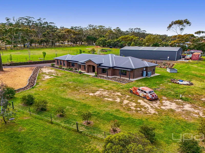 LIFESTYLE, LUXURY AND A MASSIVE SHED ON OVER 2 ACRES!