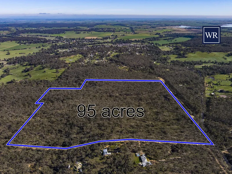 95 ACRES - BEAUTIFUL BUSHLANDS WITH PERMIT AND POWER - Plus Newstead Village on your doorstep!
