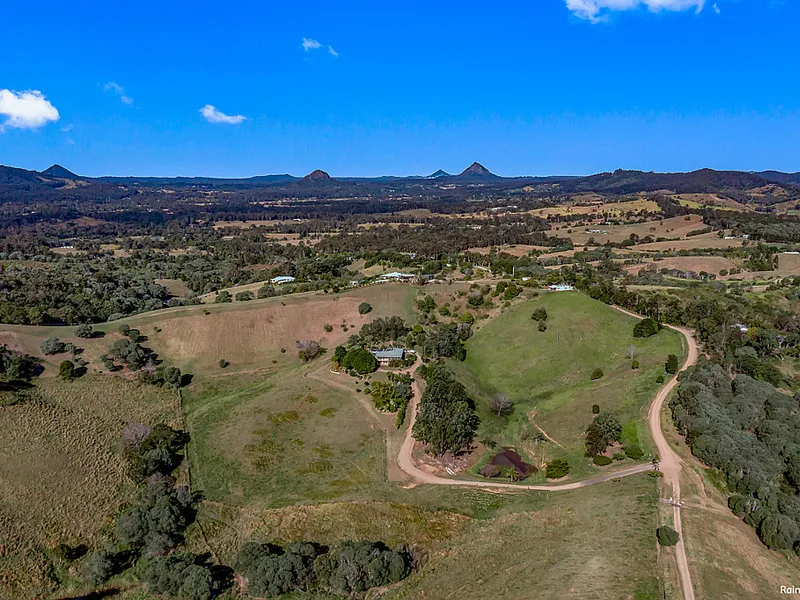 Million dollar views from this private oasis