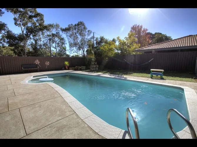 Spacious four bedroom home with pool