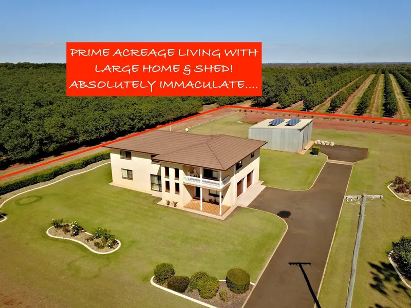SURPRISE PACKAGE ON 1 ACRE WITH HUGE HOME & SHED! ABSOLUTELY IMMACULATE….