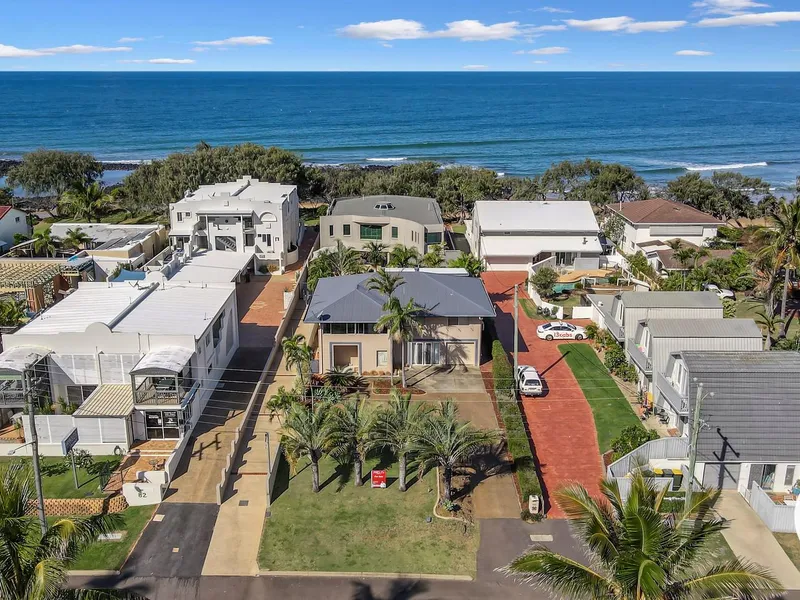 Beach at your back door, Golf Course at the Front.
