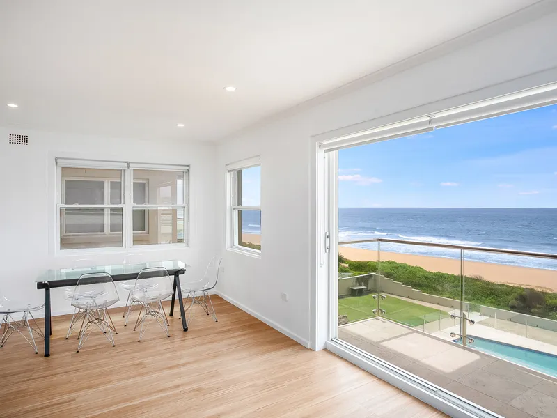 First class beachfront living 