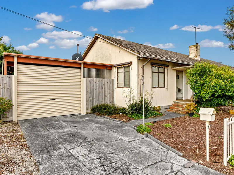 Affordable first home or Great investment!! Land~500m2