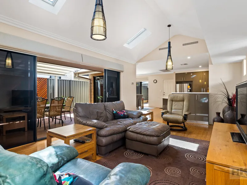 An absolutely stunning and spacious home on a low maintenance block........