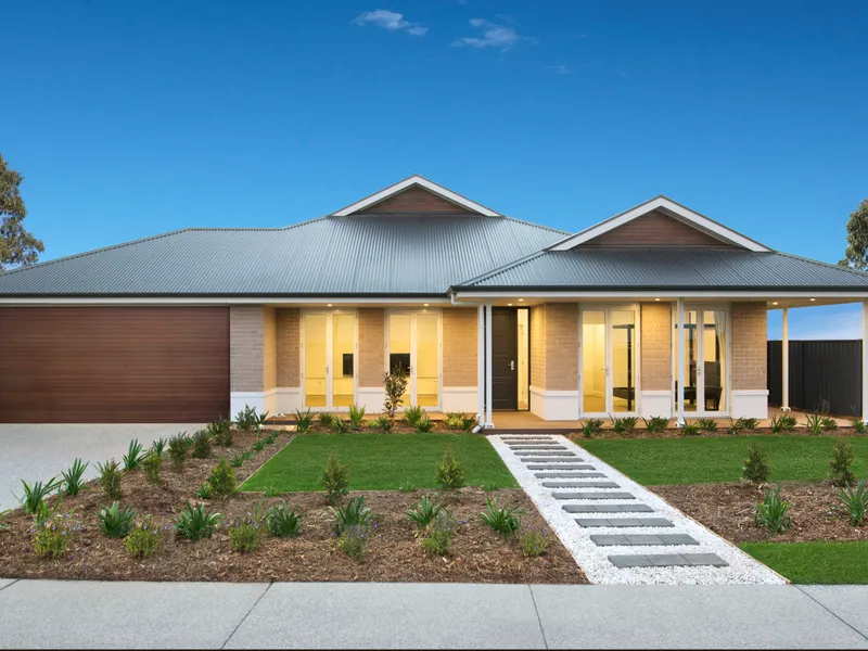 Spacious family home and land package.