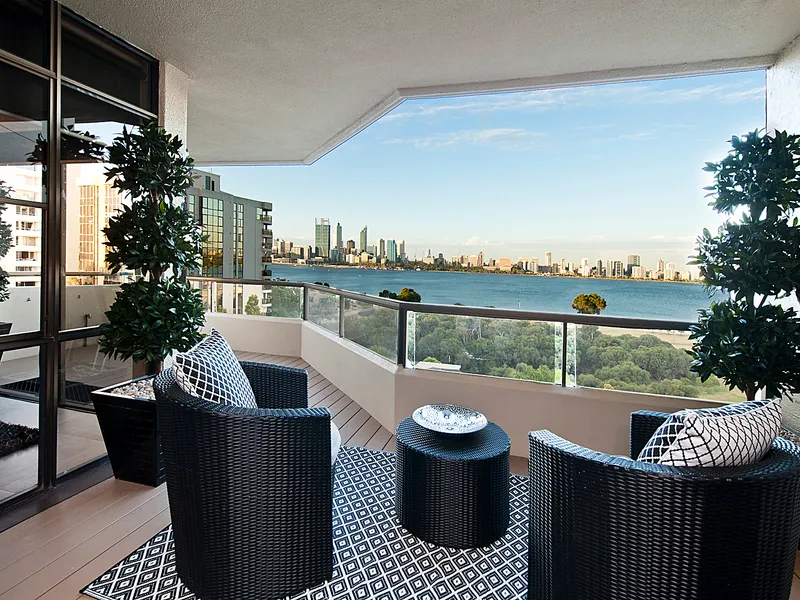 Fully Furnitured Magnificent Guaranteed Swan River, City and Parkland Views