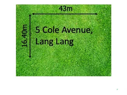 Opportunity to build your dream home